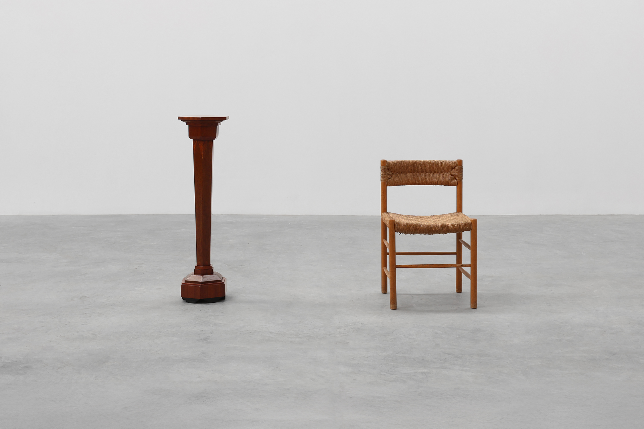 French Burl & Oak Art Deco Console, 1925thumbnail